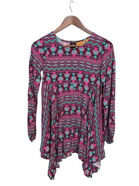 NWT Wrangler Aztec print dress Large western country festival casual party boho